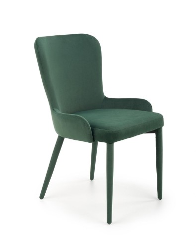 Halmar K425 chair color: dark green image 1