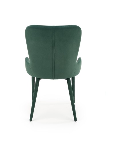 Halmar K425 chair color: dark green image 2