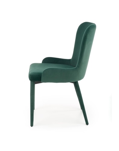 Halmar K425 chair color: dark green image 4