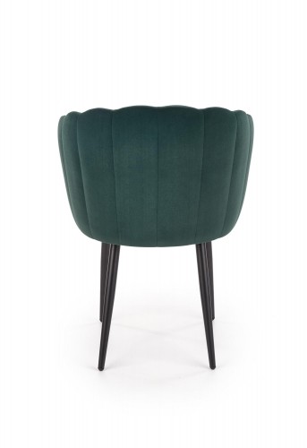 Halmar K386 chair, color: dark green image 2