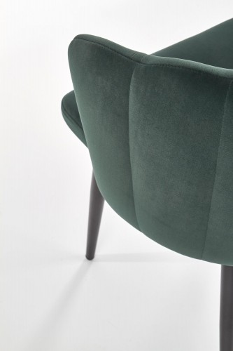 Halmar K386 chair, color: dark green image 5