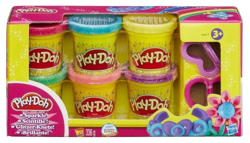 Play-Doh Plastilīna komplekts "Mirdzošais prieks" image 3