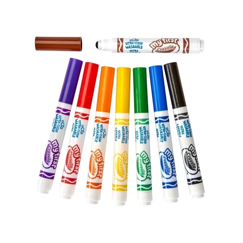 Crayola MiniKids Flomasteri, 8 gb. image 3