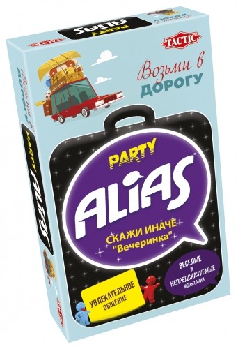 TACTIC Spēle Alias Party ceļojumu (Krievu val.) image 1