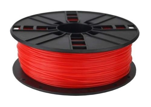 Gembird Printer filament 3D PLA/1.75mm/fluorescent red image 1