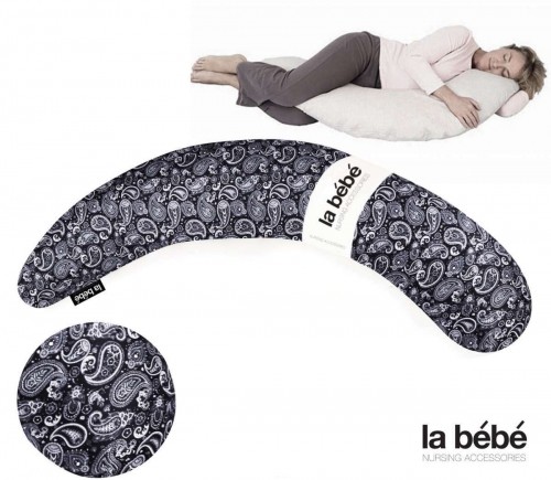 La Bebe™ Moon Maternity Pillow Cover Art.17495 Oriental Dark Blue Дополнительный чехол [навлочка] для подковки image 1