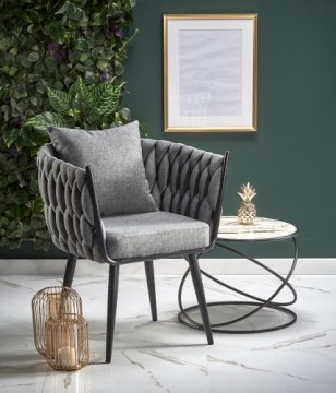 Halmar AVATAR chair color: grey