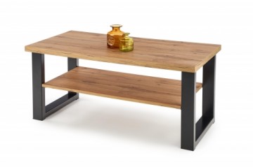 Halmar VENOM U coffee table color: votan oak/black