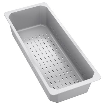 Franke 112.0512.280 Paplāte ar perforētu dibenu, plastikāta, pelēka