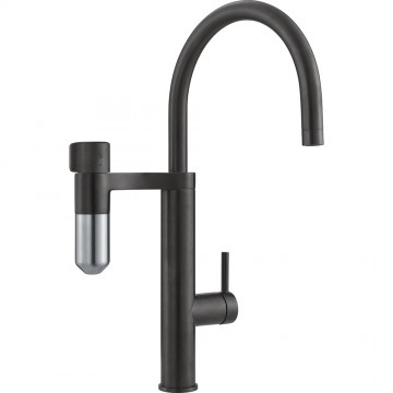 Franke VITAL Industrial Black/Stainless Steel 120.0551.241 Кухонный смеситель с капсульной системой фильтрации воды