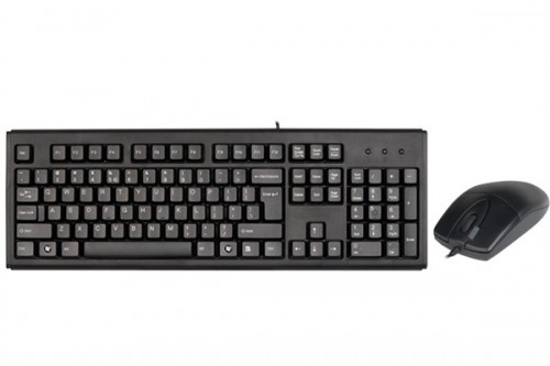 A4Tech Mouse & Keyboard KM-72620D black 43774 image 1