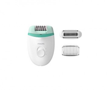 Philips Satinelle Essential BRE245/00 epilator Green, White