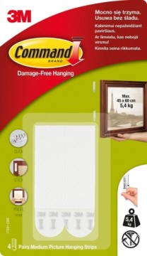 3M picture hanging strips Command M