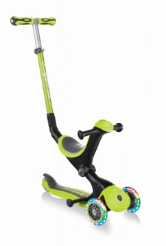 GLOBBER scooter Go Up Deluxe Lights, lime green, 646-106