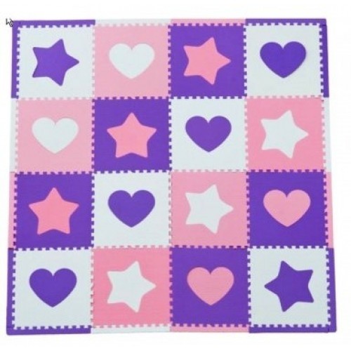 Chippy Mat Star & Heart Size A3233 image 1
