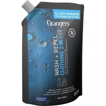 Grangers 2 in 1 Wash+Repel Pouch 1000ml / 1000 ml