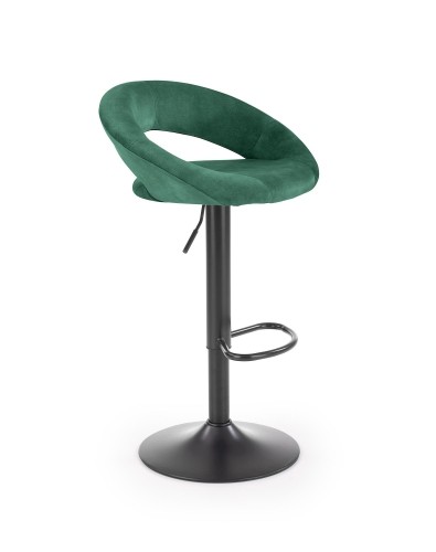 Halmar H102 bar stool dark green image 1