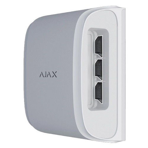 Ajax DualCurtain Outdoor Motion detector (white) image 1