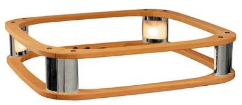 HARVIA Elegance HRE2 wooden rail with light system image 1