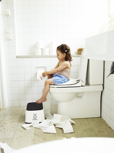 Babybjorn BABYBJÖRN tualetes poda mācību virsma balta/pelēka 058025 image 3