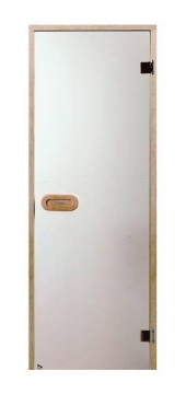 HARVIA STG 8 x 19 (D81905H) 790x1890 mm, Satin/Aspen All-glass sauna door
