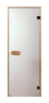 HARVIA STG 8 x 19 (D81905L) 790x1890 mm, Satin/Alder All-glass sauna door