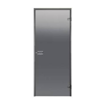 HARVIA 9 x 19 (DA91902) 890x1890mm, Smoky Grey/Alu Steam Sauna Door