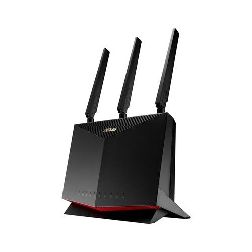 ASUS 4G-AC86U wireless router Gigabit Ethernet Dual-band (2.4 GHz / 5 GHz) 3G Black image 1