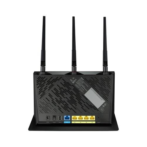ASUS 4G-AC86U wireless router Gigabit Ethernet Dual-band (2.4 GHz / 5 GHz) 3G Black image 2