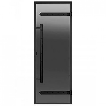 HARVIA LEGEND 8 x 19 (DA81902L) 790x1890 mm, Grey/Alu Steam Sauna Door