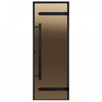 HARVIA LEGEND 9 x 19 (DA91901L) 890x1890 mm, Bronze/Alu Steam Sauna Door