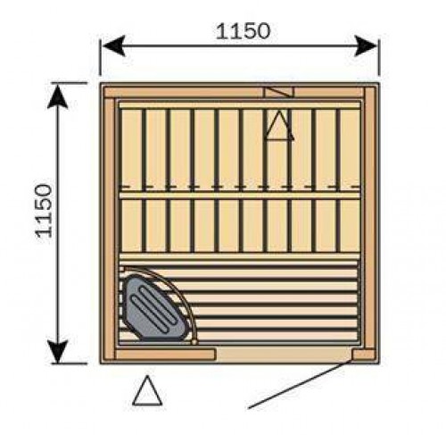 HARVIA Variant Formula S1212 sauna image 1