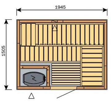 HARVIA Variant Formula S2015 sauna