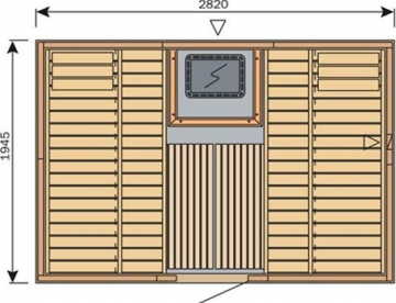 HARVIA Variant Formula S3020H sauna