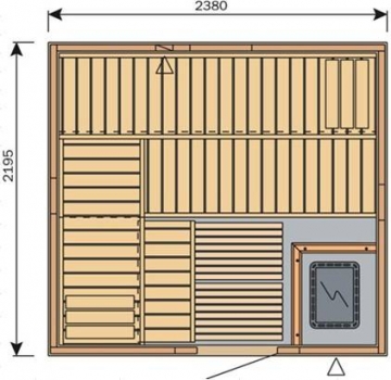 HARVIA Variant Ventura SZV2522 sauna