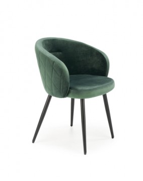 Halmar K430 chair color: dark green