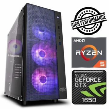 INTOP Ryzen 5 5600X 16GB 480SSD M.2 NVME+2TB GTX1650 4GB no-OS