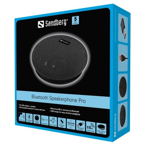 Sandberg 126-29 Bluetooth Speakerphone Pro image 5