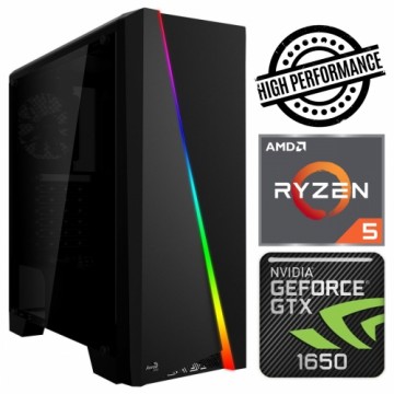 INTOP Ryzen 5 3600 8GB 480SSD M.2 NVME GTX1650 4GB no-OS