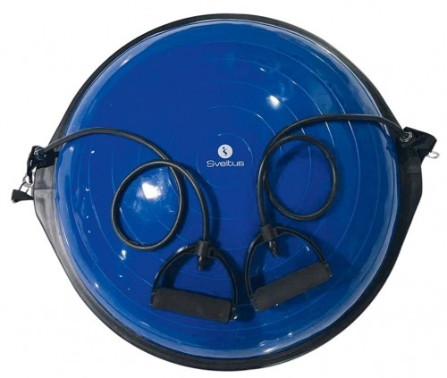Balance Ball Plate SVELTUS 5513 D63cm blue image 1