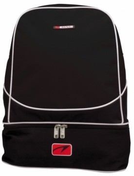 Sports backpack AVENTO 50AC Black/White/Red