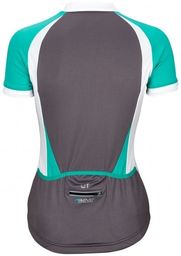 Women's shirt for cycling AVENTO 81BQ AWT 40 Anthracite/White/Turquoise image 2