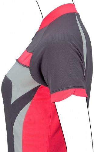 Women's shirt for cycling AVENTO 81BQ ANR 42 Anthracite / Pink / Grey image 4