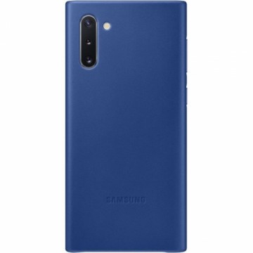 Samsung  Galaxy Note 10 Leather Cover Blue