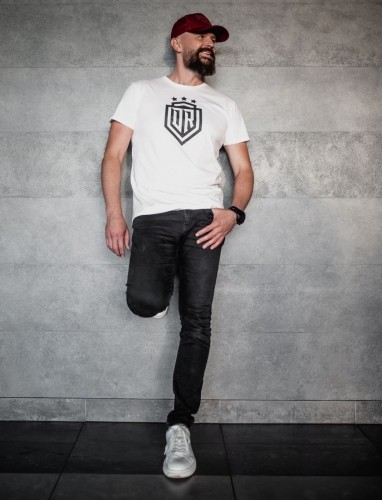 Dinamo - Men's T-SHIRT «DINAMO» WITH BLACK PRINTING L White image 1