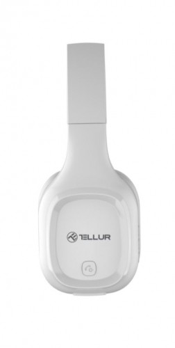 Tellur Bluetooth Over-Ear Headphones Pulse white image 3
