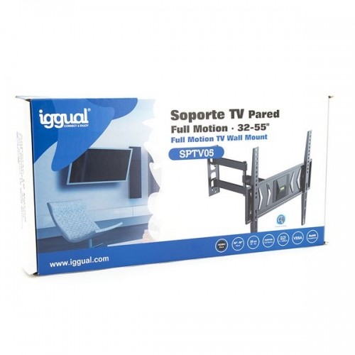 Подставка для ТВ iggual SPTV05 IGG314630 32"-55" Чёрный image 2