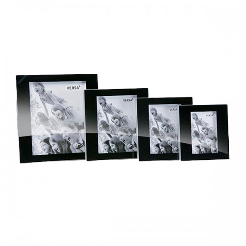 Bigbuy Home fotorāmis Melns Stikls (20 x 25 cm) image 1