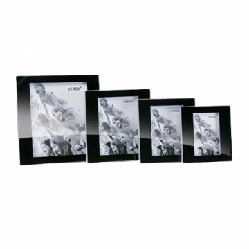 Bigbuy Home fotorāmis Melns Stikls (20 x 25 cm)