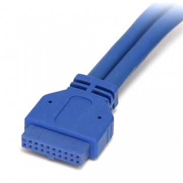 USB Kabelis Startech USB3SPNLAFHD         USB A IDC Zils